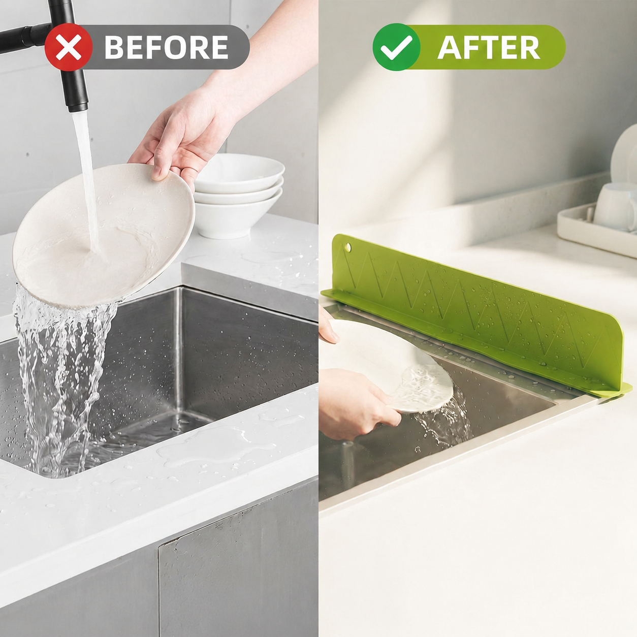 Kitchen Sink Splash Guard Kitchenza