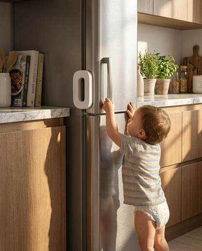 Refrigerator Safety Door Lock