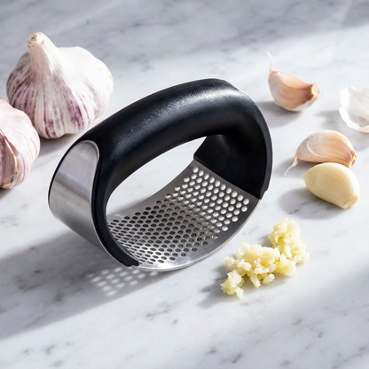 Stainless Steel Garlic Press