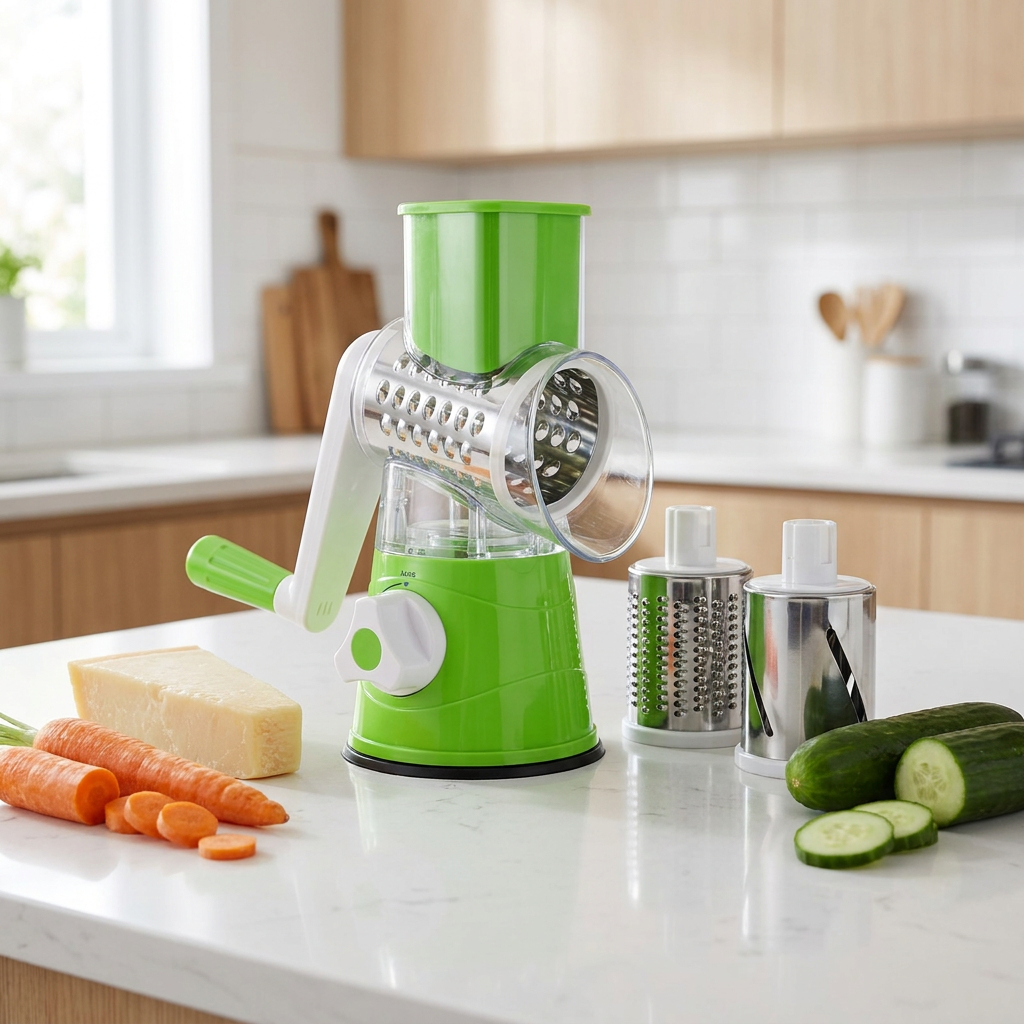3-in-1 Drum Cheese Grater