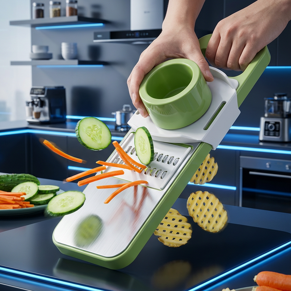 5-in-1 Vegetable Cutter Mandoline Slicer