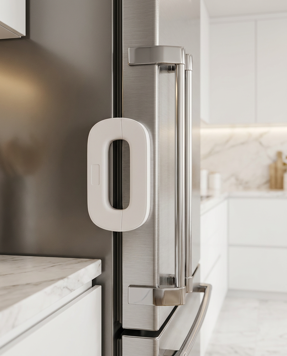 Refrigerator Safety Door Lock